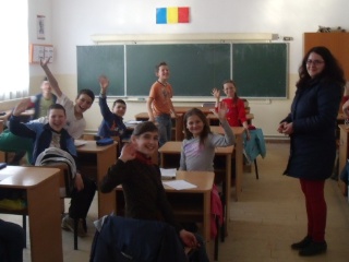 Eine Rumänische Schulklasse